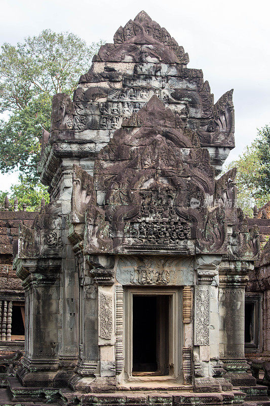 柬埔寨:Banteay Samré吴哥建筑群中的寺庙